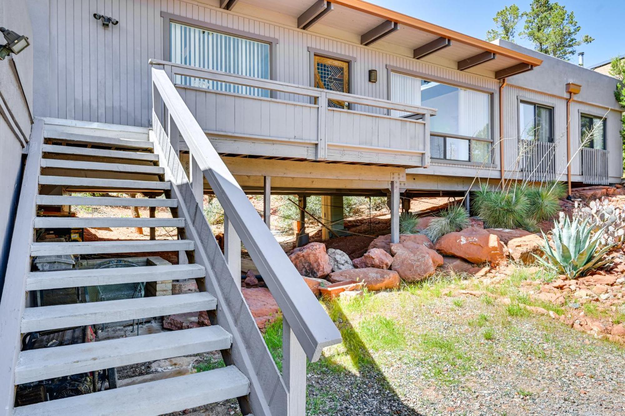 Sedona Red Rock Retreat Walk To Hiking Trails! Villa Luaran gambar